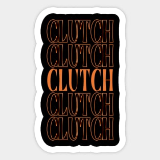 Retro Gifts Name Clutch Personalized Styles Sticker